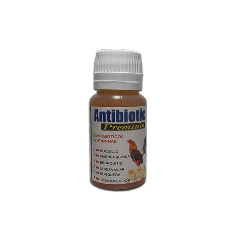 Antibiotic premium antibiotico natural pollitos, resfriado, coriza
