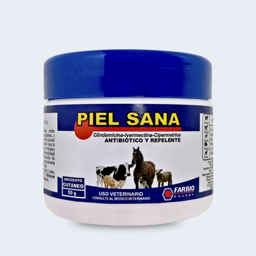 piel sana antibiotico + repelente